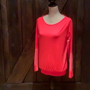 Nike dri-fit neon long sleeve